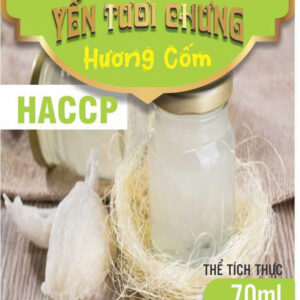YẾN TƯƠI CHƯNG HƯƠNG CỐM – KISD - HACCP